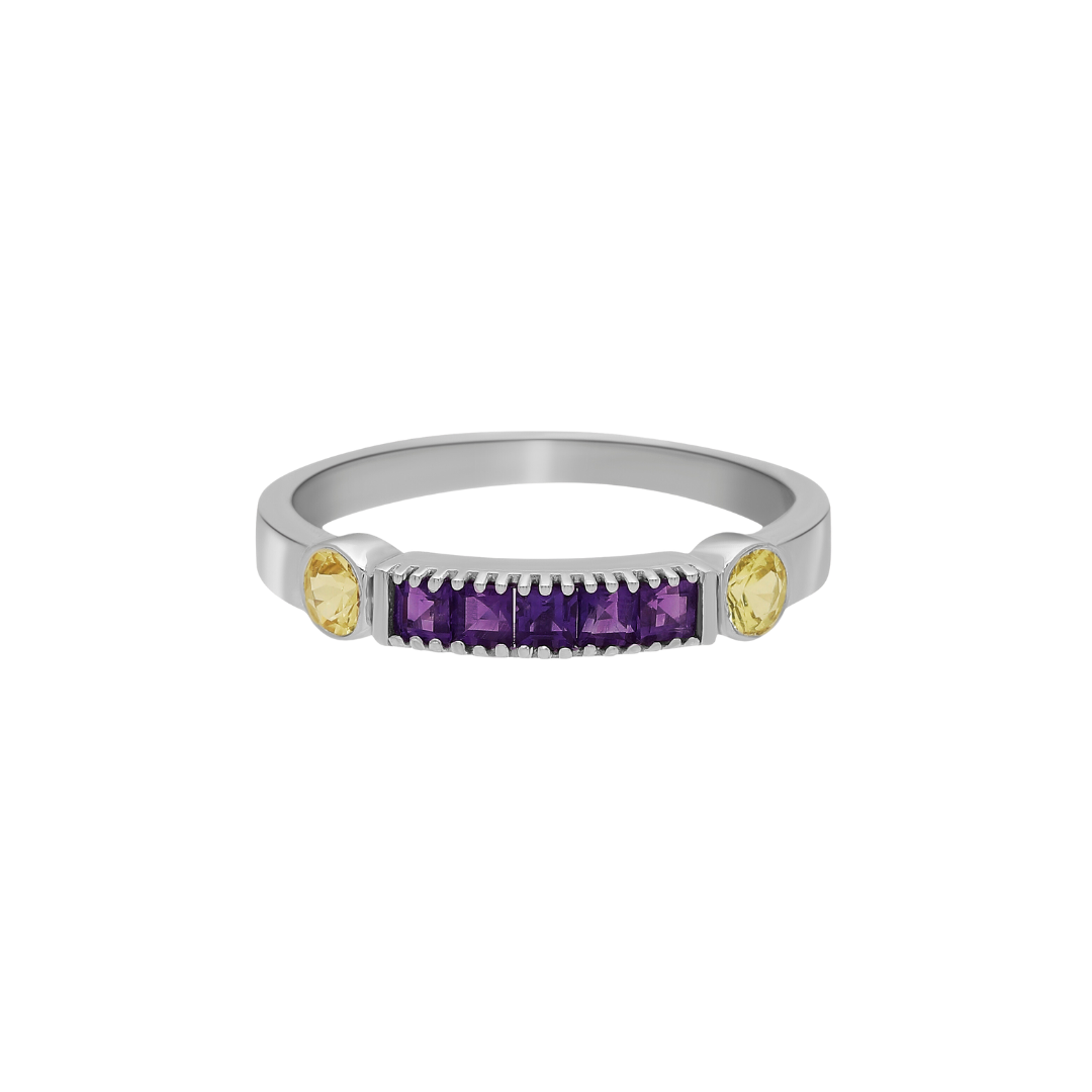 Lotus One Line Ring