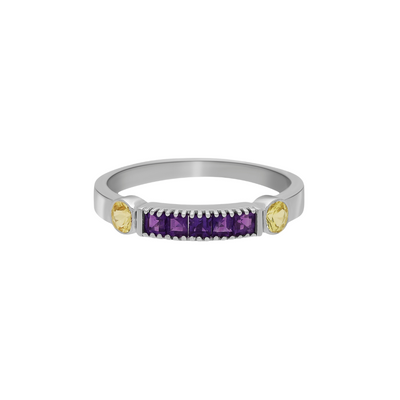 Lotus One Line Ring
