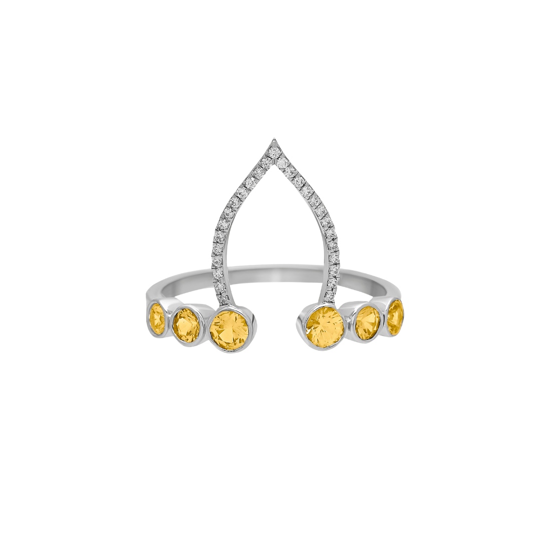 Lotus One Leaf Ring- Large