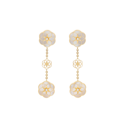 Flower Of Life Dangling Earring