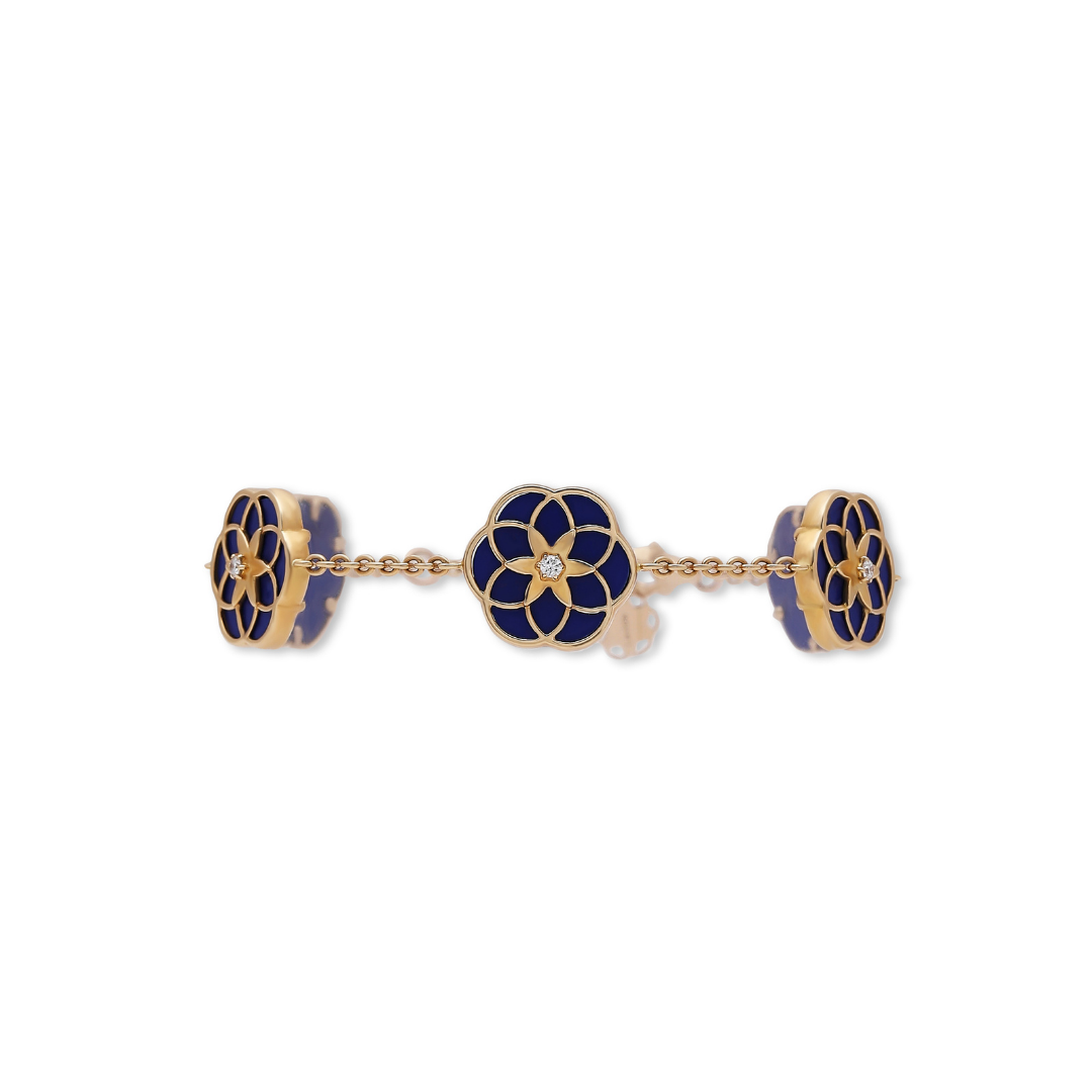 Flower of Life Bracelet, 5 Flowers