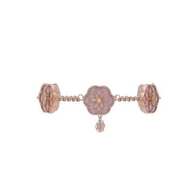Flower of Life Bracelet, 5 Flowers