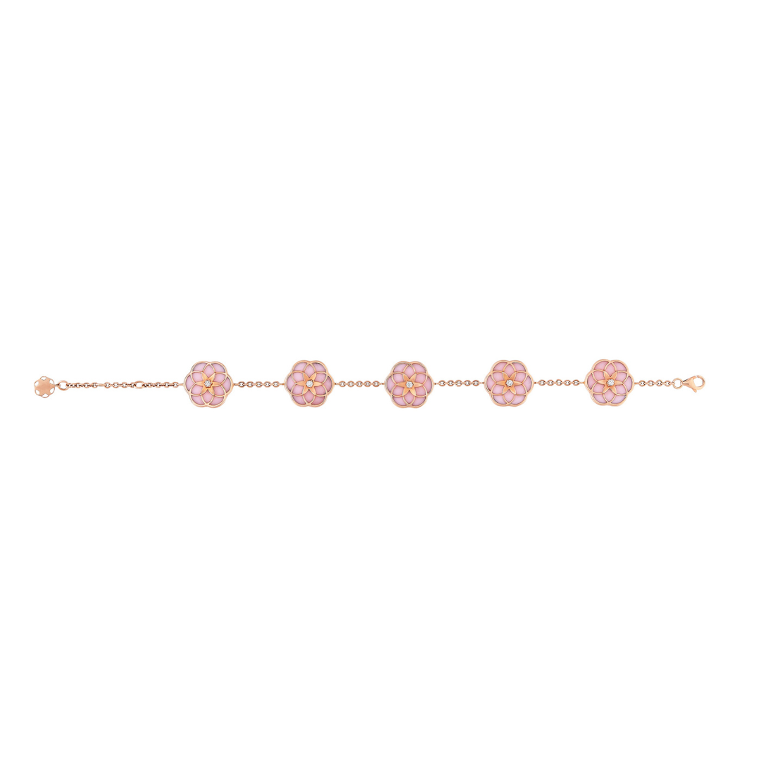 Flower of Life Bracelet, 5 Flowers