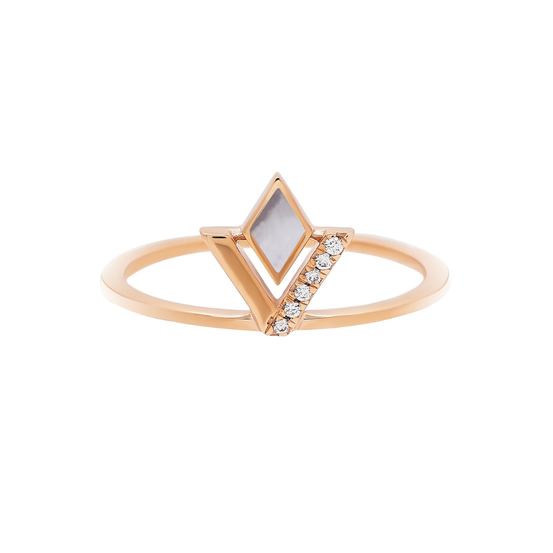 Viva V 1 Motif Diamond Ring