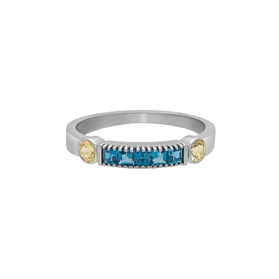 Lotus One Line Ring
