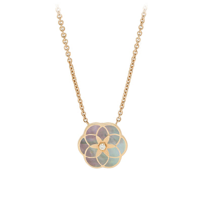 Flower Of Life Small Pendant Necklace