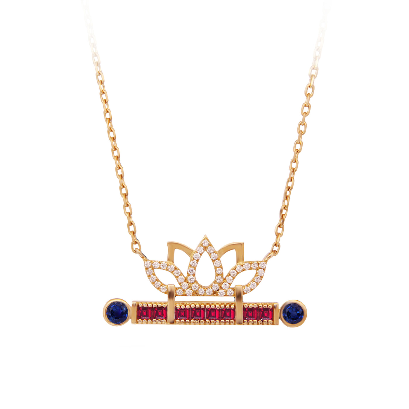 Lotus Medium Necklace