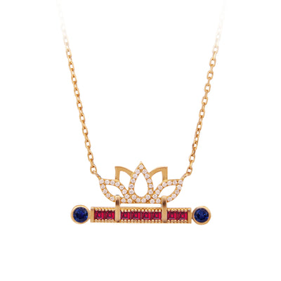 Lotus Medium Necklace