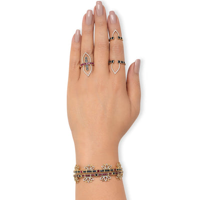 Lotus One Leaf Ring- Large